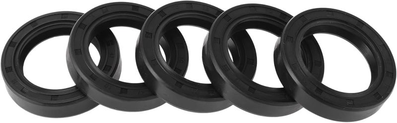 HEROFFIX 5 Pcs Rotary Shaft Seal High Pressure Oil Seal 32x47x10mm Black Nitrile 70 Durometer Rubber - Image 1